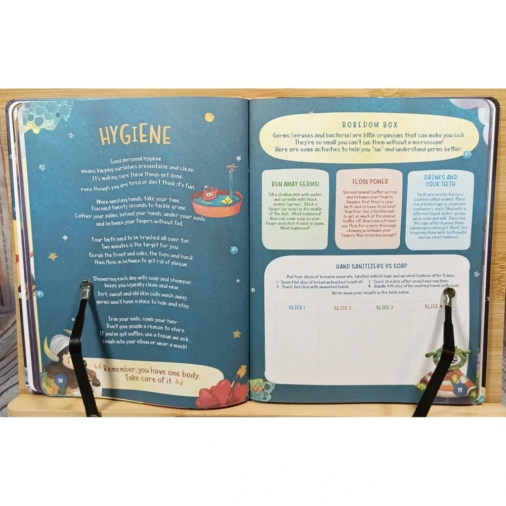 Happy, Healthy Wealthy & Wise A Values Journal for Kids by Likha Creations